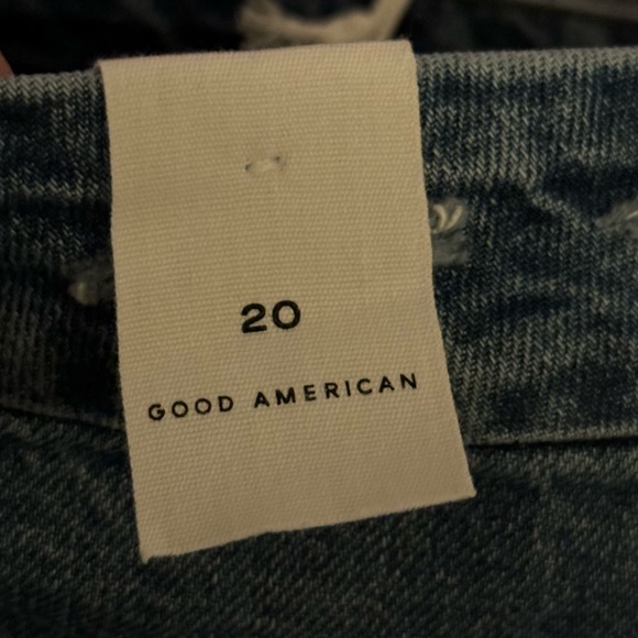 NWT Good American GOOD BOY STRAIGHT JEANS, size 20 - Picture 10 of 15